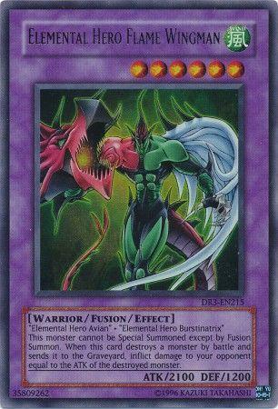 Elemental Hero Flame Wingman DR3-EN215 YuGiOh Dark Revelation Volume 3