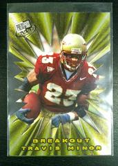 Travis Minor Football Cards 2001 Press Pass Breakout Prices