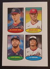 MacKenzie Gore, Josiah Gray, Luis Garcia, CJ Abrams Baseball Cards 2023 Topps Heritage 1974 Stamps High Number Prices