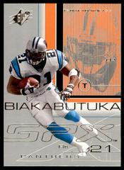Tim Biakabutuka #12 Football Cards 2001 Spx Prices