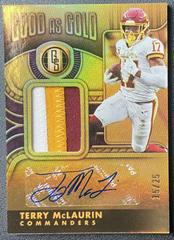 Terry McLaurin [Prime] Football Cards 2022 Panini Gold Standard Good as Autographs Prices