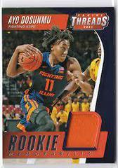 Ayo Dosunmu #TRM-AD Basketball Cards 2021 Panini Chronicles Draft Picks Threads Rookie Memorabilia Prices