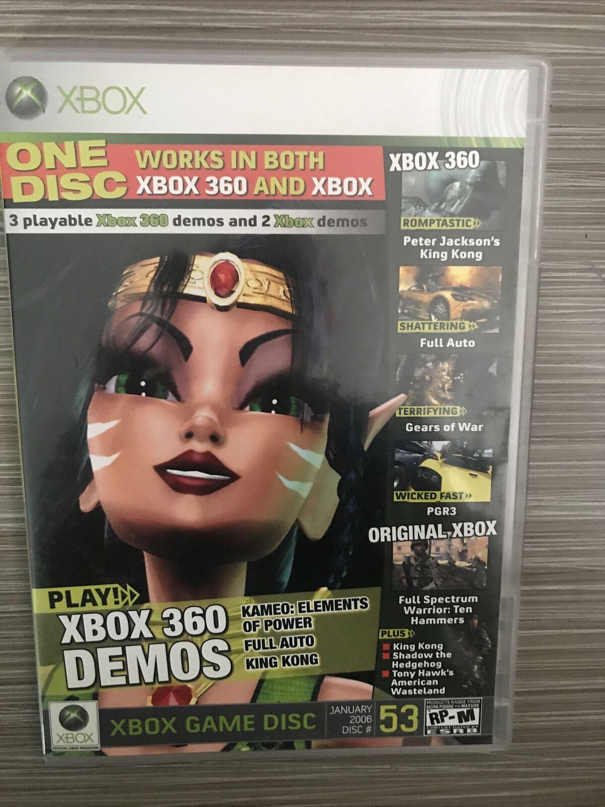 Official Xbox Magazine Demo Disc 53 Xbox 360