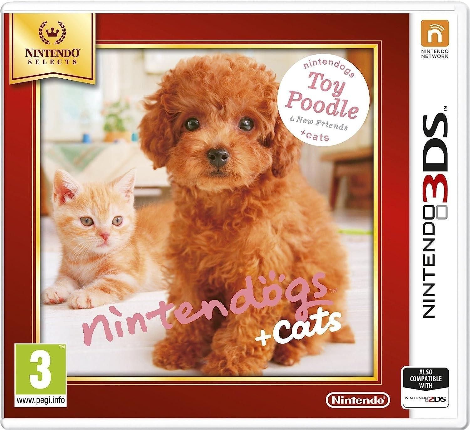 Nintendogs + Cats: Toy Poodle & New Friends [Nintendo Selects] PAL Nintendo 3DS