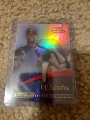 C.C. Sabathia #19 Baseball Cards 2001 Topps Fusion Prices