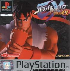 Cover | Street Fighter EX Plus Alpha [Platinum] PAL Playstation