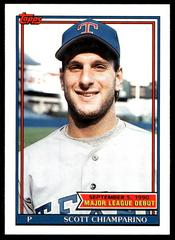 Scott Chiamparino #30 Baseball Cards 1991 Topps '90 M.L. Debut Prices