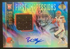 Baker Mayfield [Jersey Autograph] Football Cards 2018 Panini Illusions Prices