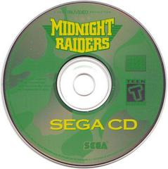Midnight Raiders - Disc | Midnight Raiders Sega CD