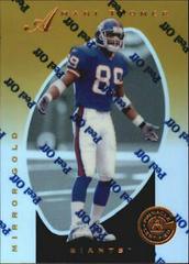 Amani Toomer [Mirror Gold] #67 Football Cards 1997 Pinnacle Certified Prices
