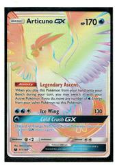 Card Pokemon Articuno Gx Full Art Original Copag