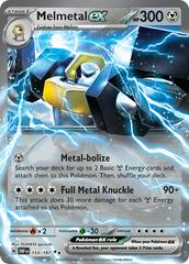 Melmetal ex #153 Pokemon Obsidian Flames Prices