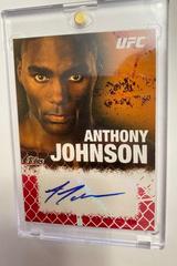 Anthony Johnson #FA-AJ Ufc Cards 2010 Topps UFC Autographs Prices