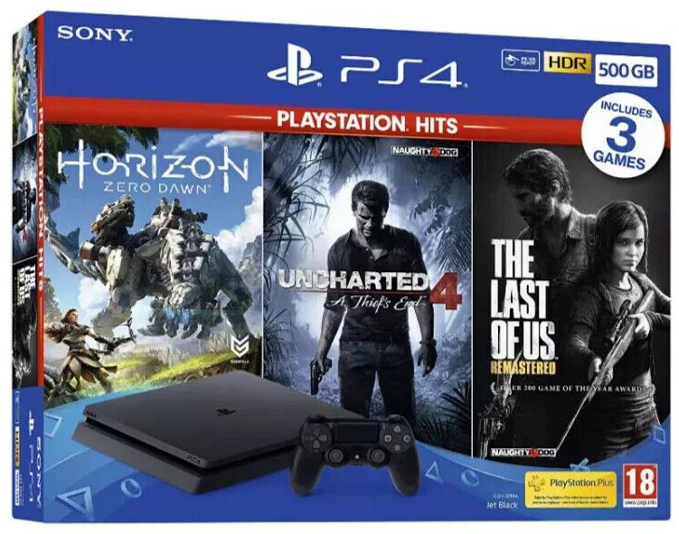 Playstation 4 500GB [Playstation Hits Game Bundle] PAL Playstation 4