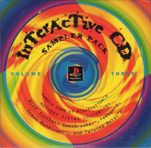 Interactive CD Sampler Disk Volume 3 Cover Art