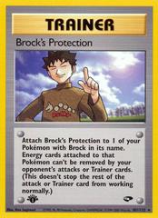 Brock's Protection [1st Edition] #101 Pokemon Gym Challenge Prices