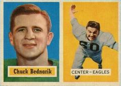 Chuck Bednarik #49 Football Cards 1957 Topps Prices