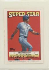 George Brett #41 Baseball Cards 1988 Topps Stickercard Prices