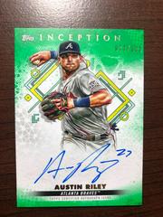 Austin Riley [Green] Baseball Cards 2022 Topps Inception Rookie and Emerging Stars Autographs Prices