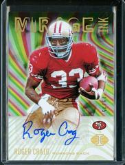 Roger Craig [Gold] #MI-RC Football Cards 2021 Panini Illusions Mirage Ink Autographs Prices