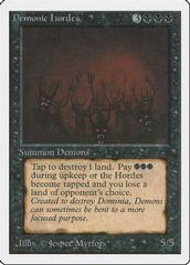 Demonic Hordes Magic Unlimited Prices