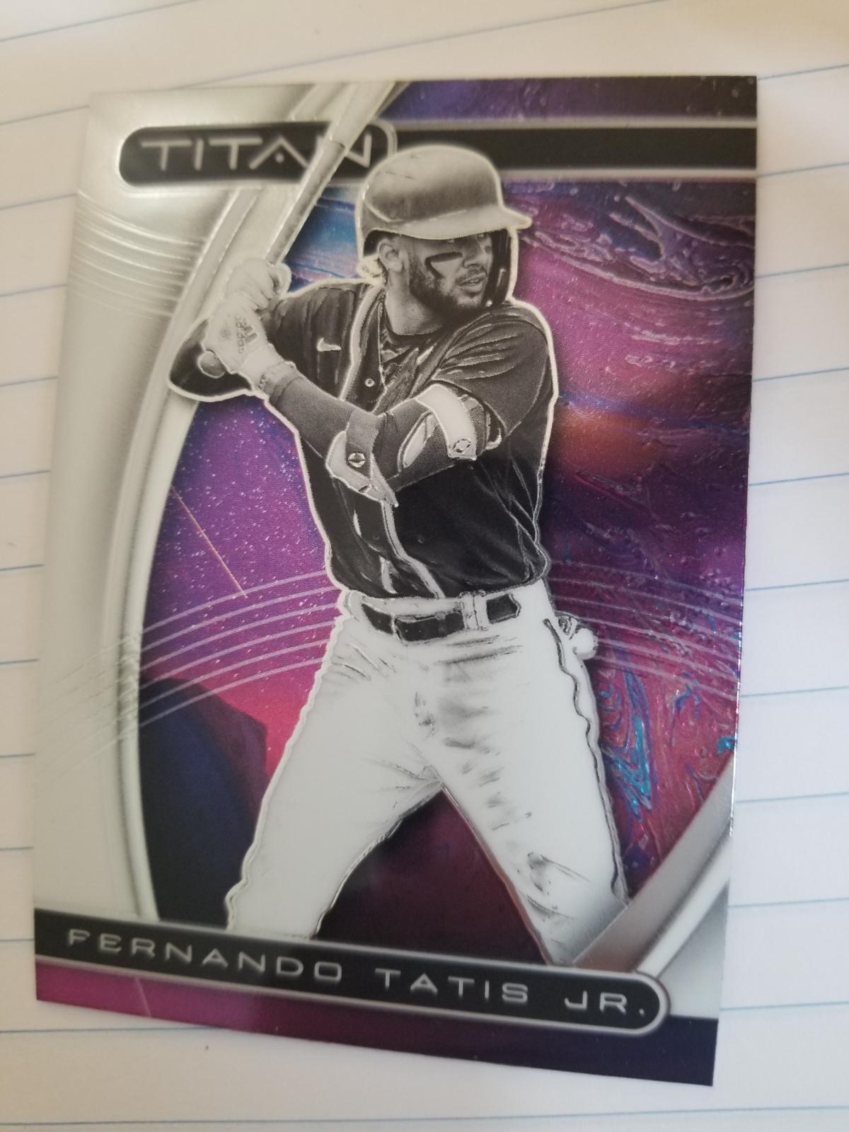 Fernando Tatis Jr Ungraded 2021 Panini Chronicles Titan
