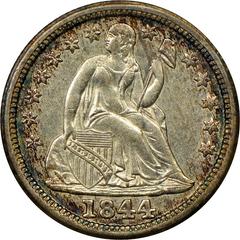 1844 Coins Seated Liberty Dime Prices