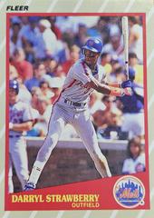 Darryl Strawberry Baseball Cards 1989 Fleer Superstars Prices