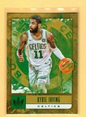 Kyrie Irving [Green Flood] Basketball Cards 2018 Panini Donruss Court Kings Prices