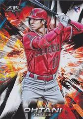 Shohei Ohtani Baseball Cards 2018 Topps Fire Prices