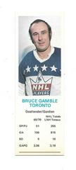 Bruce Gamble Hockey Cards 1970 Dad's Cookies Prices