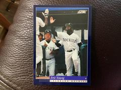 Eric Young #472 Baseball Cards 1994 Score Prices