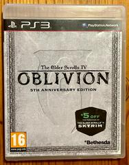'Cover; Front' | Elder Scrolls IV: Oblivion [5th Anniversary Edition] PAL Playstation 3