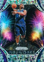 Zion Williamson [Fast Break] #26 Basketball Cards 2019 Panini Prizm Fireworks Prices