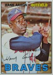 Hank Aaron #250 Baseball Cards 1967 Topps Prices