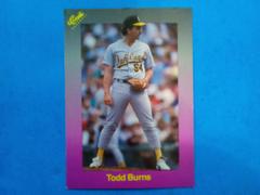 Todd Burns #171 Baseball Cards 1989 Classic Prices