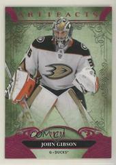 John Gibson [Pink] Hockey Cards 2020 Upper Deck Artifacts Prices