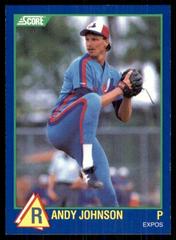 Randy Johnson Baseball Cards 1989 Score Rising Stars Prices
