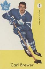 Carl Brewer #3 Hockey Cards 1959 Parkhurst Prices