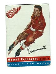 Marcel Pronovost #27 Hockey Cards 1954 Topps Prices