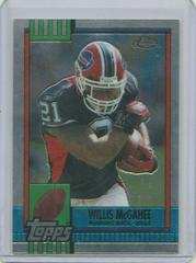 Willis McGahee #TB35 Football Cards 2005 Topps Chrome Throwbacks Prices