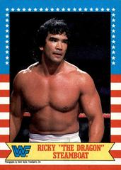 Ricky The Dragon Steamboat #21 Wrestling Cards 1987 Topps WWF Prices
