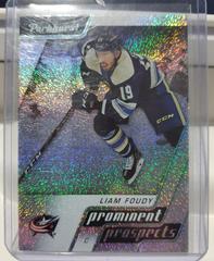 Liam Foudy Hockey Cards 2020 Parkhurst Prominent Prospects Prices