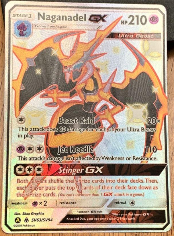 Naganadel GX #SV63 Prices | Pokemon Hidden Fates | Pokemon Cards