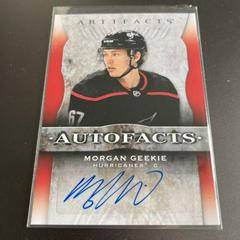Morgan Geekie Hockey Cards 2021 Upper Deck Artifacts Auto Facts Prices