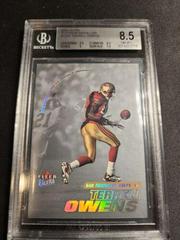 Terrell Owens [Platinum Medallion] Football Cards 2001 Ultra Prices