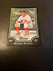 Michael Bowman #194 Baseball Cards 2009 Bowman Chrome Prices
