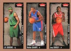 J.R. Giddens / Walter Sharpe / Joey Dorsey Basketball Cards 2008 Fleer Prices