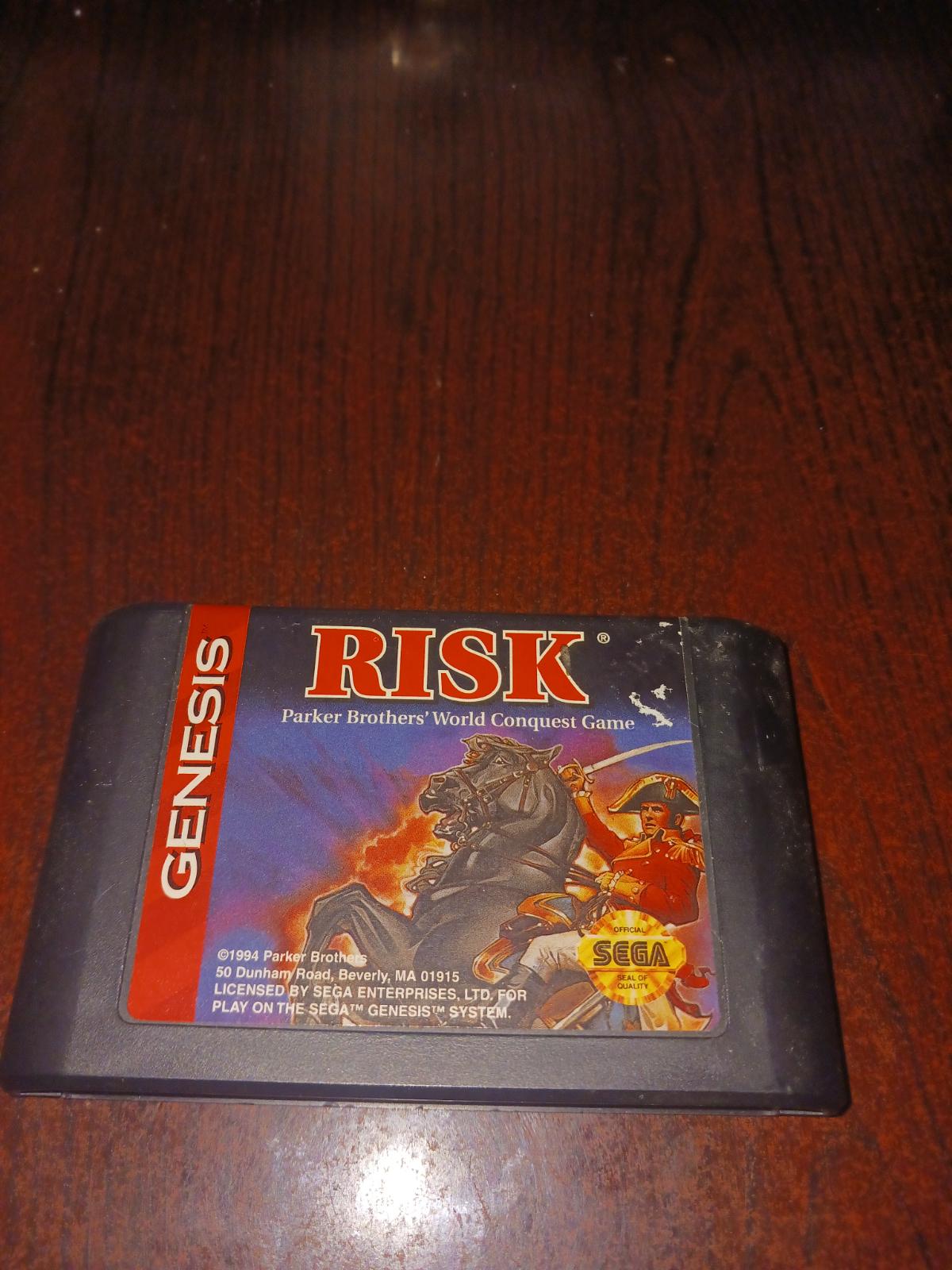 Risk Item only Sega Genesis