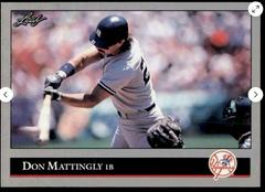 Don Mattingly Baseball Cards 1992 Leaf Preview Prices